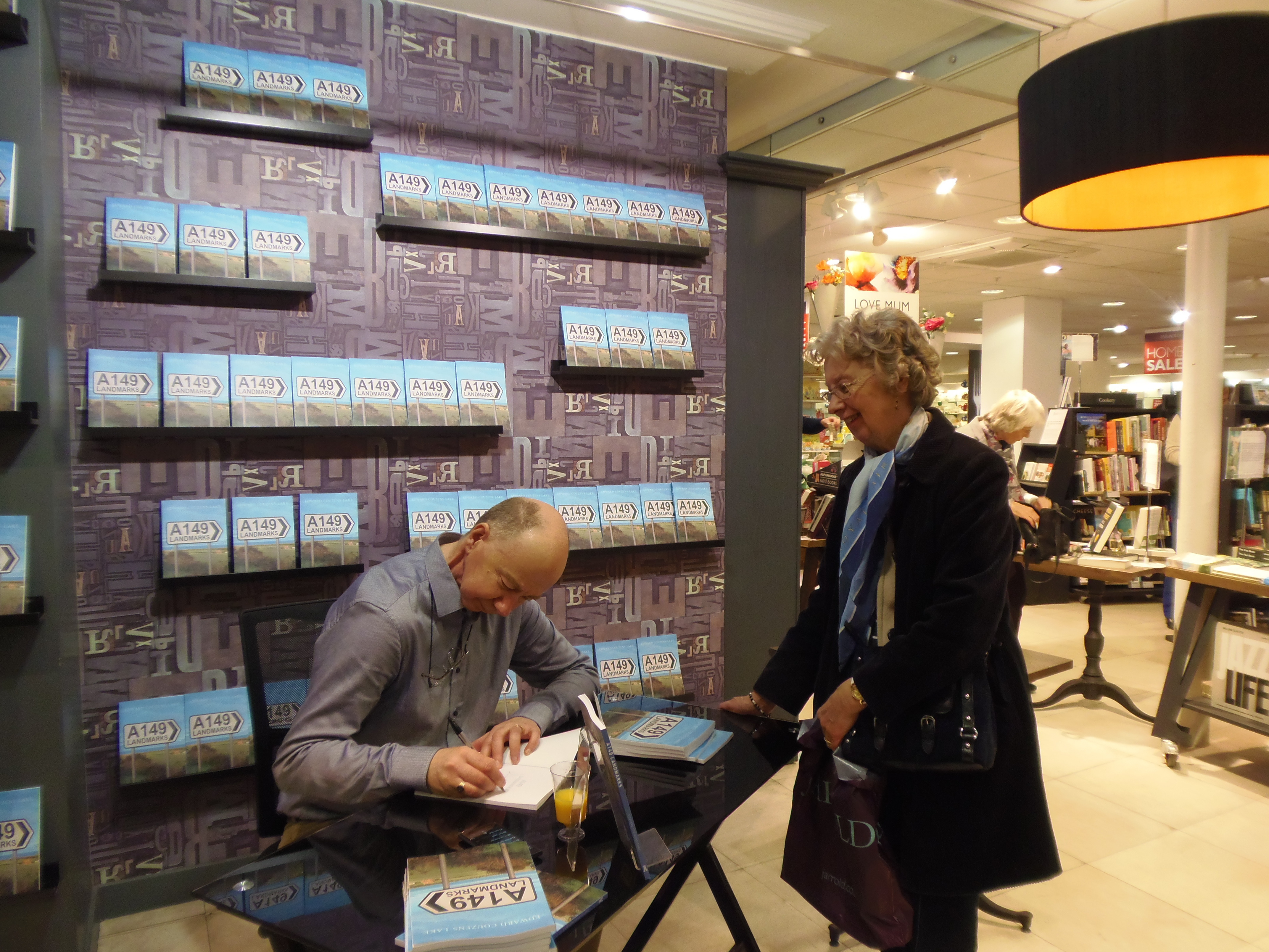 A149 book signing